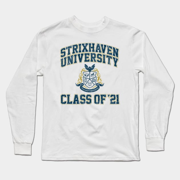 Strixhaven University Class of 21 (Variant) Long Sleeve T-Shirt by huckblade